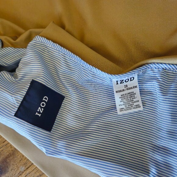 Izod Tan Boys Blazer Size 20 - Picture 4 of 5